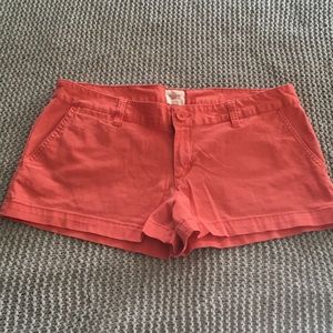 Coral shorts